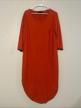 2x annabelle orange dress